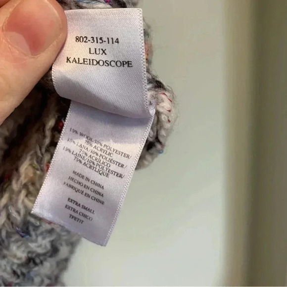 Rails  Lux kaleidoscope wool blend sweater - Picture 3 of 7